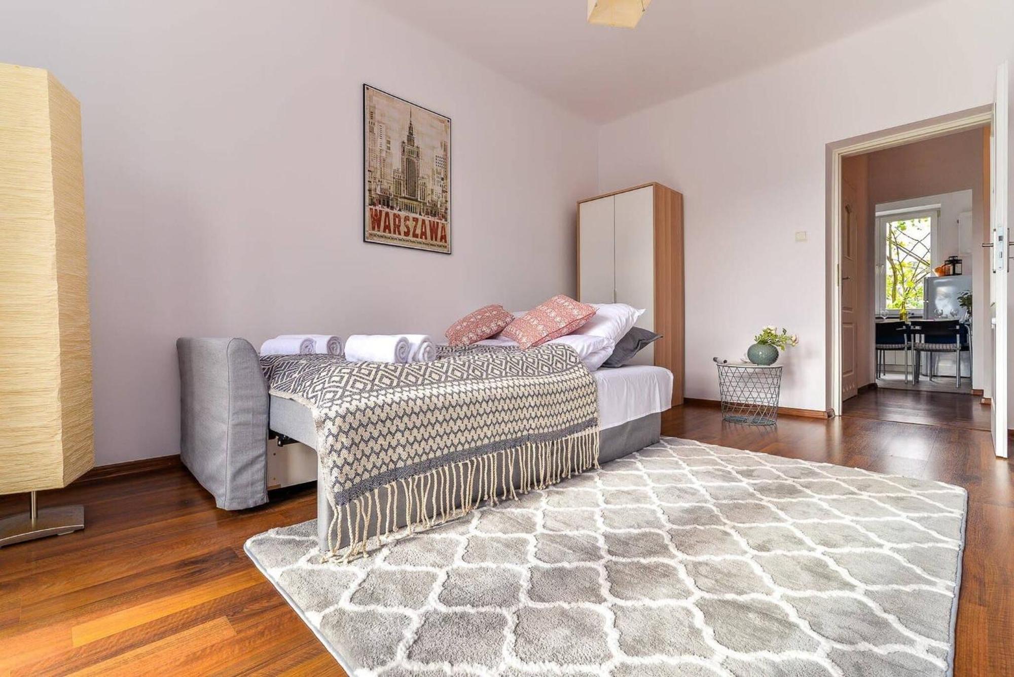Cozy Apartment With Balcony - Palace Of Culture By Rent Like Home Warschau Buitenkant foto