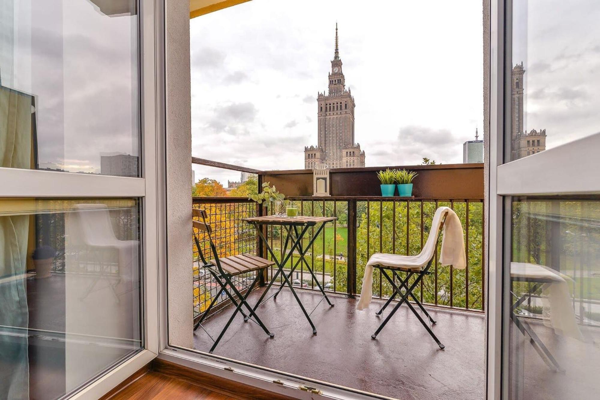 Cozy Apartment With Balcony - Palace Of Culture By Rent Like Home Warschau Buitenkant foto